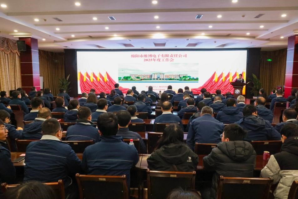 坚定发展信心 聚力变革突破-维博电子2025年度工作会成功召开